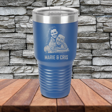 30oz Ringneck Tumblers Custom Picture